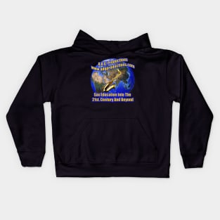 A.D.G. Productions Sax Education Into The 21st. Century And Beyond Kids Hoodie